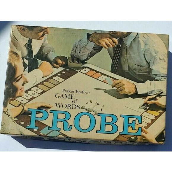 Vintage 1964 Probe Game of Words by Parker Bothers Version Number 200
